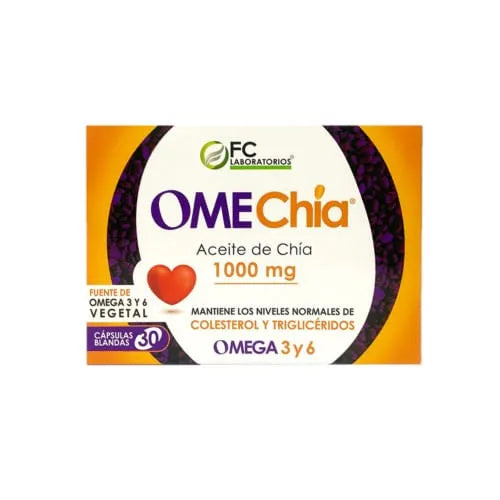 Omechía FC Laboratorios x 30 Cápsulas Blandas