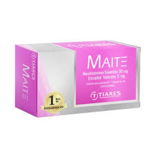 Norestisterona Enantato + Estradiol Valerato 50mg/5mg Mait Tiares Ampolla x 1ml