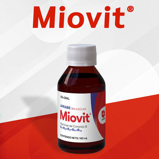 Miovit Jarabe sin azucar x 180ml – Farmacia Casa Medica